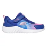 Kép 2/4 - Kék-rózsaszín, vízálló Skechers lány sportcipő