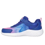 Kép 3/4 - Kék-rózsaszín, vízálló Skechers lány sportcipő