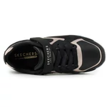 Kép 3/5 - Fekete vagány Skechers lány sportcipő