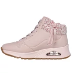 Imagine 4/4 - Pantofi de iarna Skechers negri, spuma cu memorie