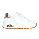 Kép 2/4 - Skechers, fehér, memória habos lány sportcipő 