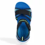 Kép 3/3 - Kék-zöld, Skechers szandál fiúknak