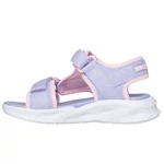 Kép 4/4 - Skechers, lila villogó lány szandál