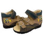 Kép 2/3 - Szamos, traktoros supinált szandál fiúknak