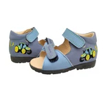 Kép 2/3 - Szamos, kék traktoros supinált fiú szandál