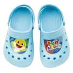 Kép 2/2 - Baby Shark kék, gyerek gumi papucs