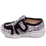 Kép 2/3 - Weestep, kiszínezhető gyerek vászoncipő fiúknak.