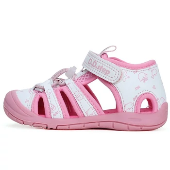 Fehér-rózsaszín, D.D. Step "Quick dry" lány szandál