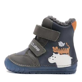 D.D. Step,téli cipő,bakancs,gyerek csizma,bőr,fiú,