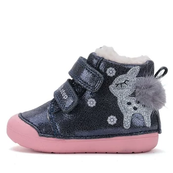 D.D. Step,téli cipő,bakancs,gyerek csizma,bőr,lány,