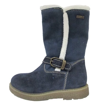 Richter, sötétkék vízálló, bélelt, téli csizma lányoknak