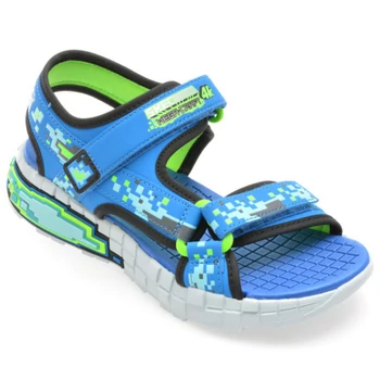 skechers,fiú,szandál,nyitott,minecraft 