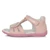 D.D.Step, roz -colorat, probă -Sandale de piele pentru copii pentru fete, pentru fete,