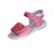 D.D.step, roz, stele, sandale din piele copil pentru fete
