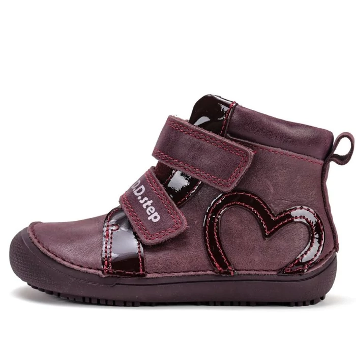 Pantofi D.D. Step vișini pentru fete