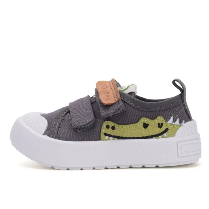 D.D. Step, pantofi din pânză crocodil pentru băieți