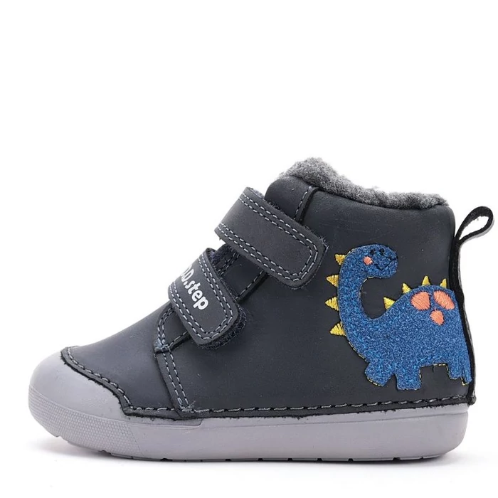 D.D. Step,téli cipő,bakancs,gyerek csizma,bőr,fiú,