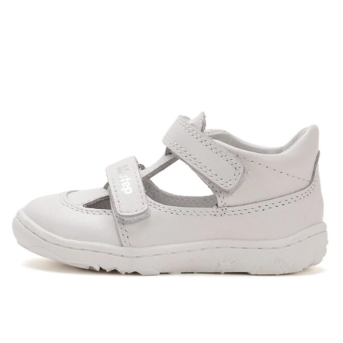 D.D. Step "Barefoot", fehér, tavaszi lány cipő
