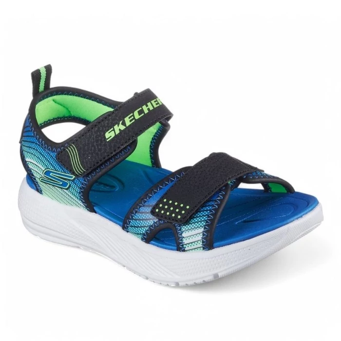 Kék-zöld, Skechers szandál fiúknak