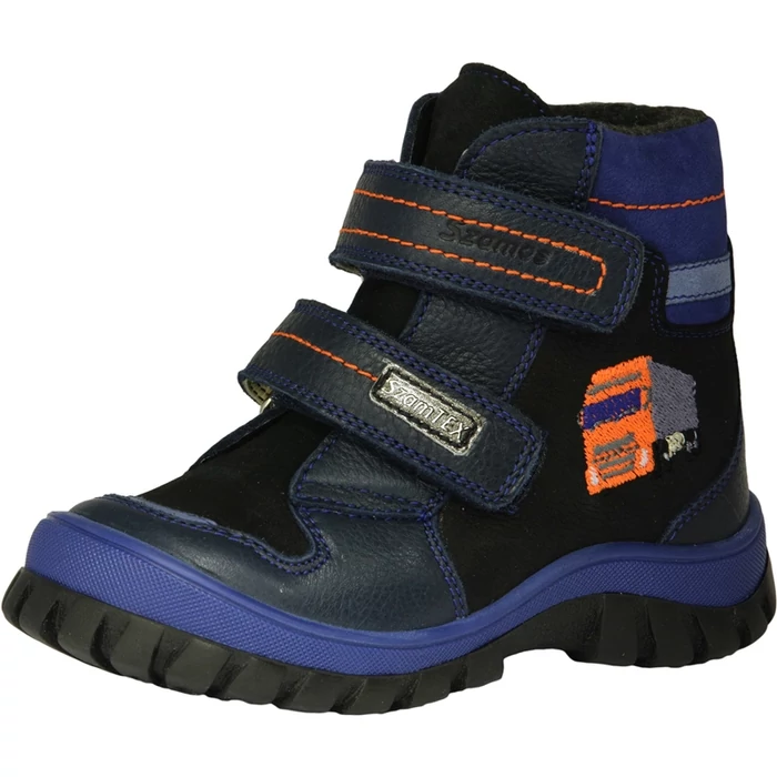 szamos, vízálló, téli, fiú, bakancs, gyerekcipő