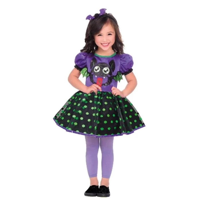 Denevéres farsangi jelmez kislányoknak