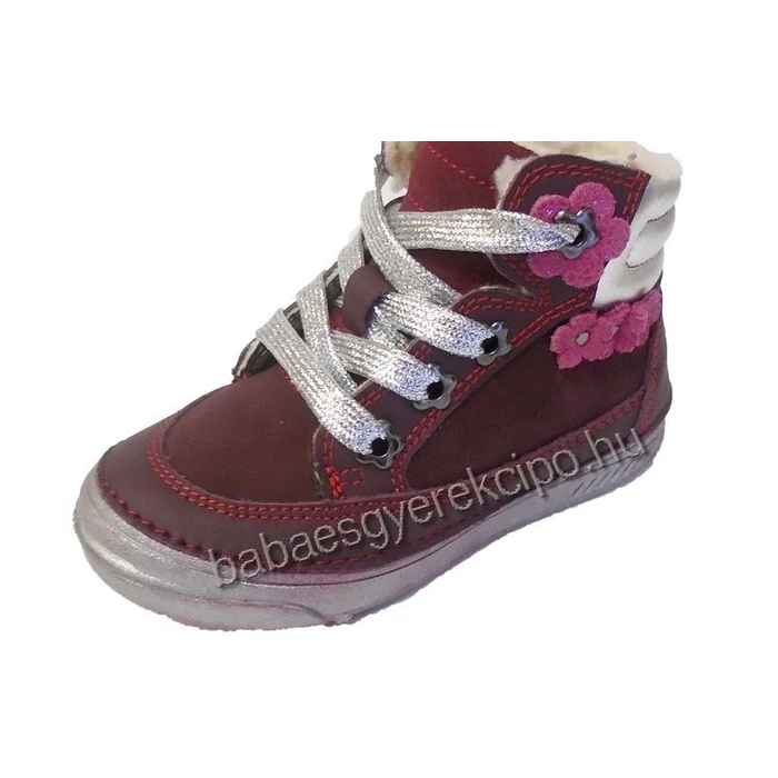 d.d.step, bor, gyerekcipo, teli, lany, cipo lanyoknak