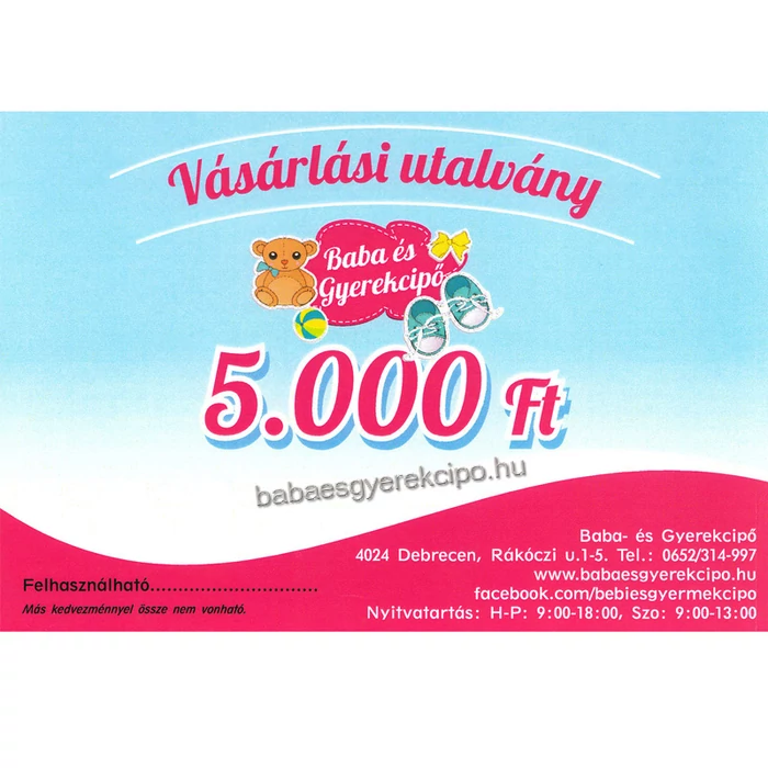 Ajándék utalvány