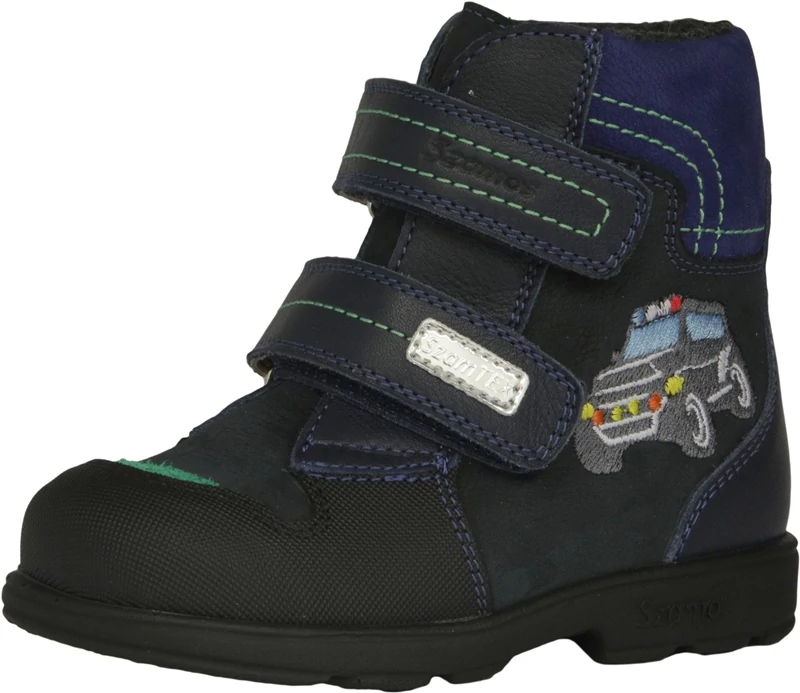 Rendőrautós, Szamos, supinált téli gyerekcipő