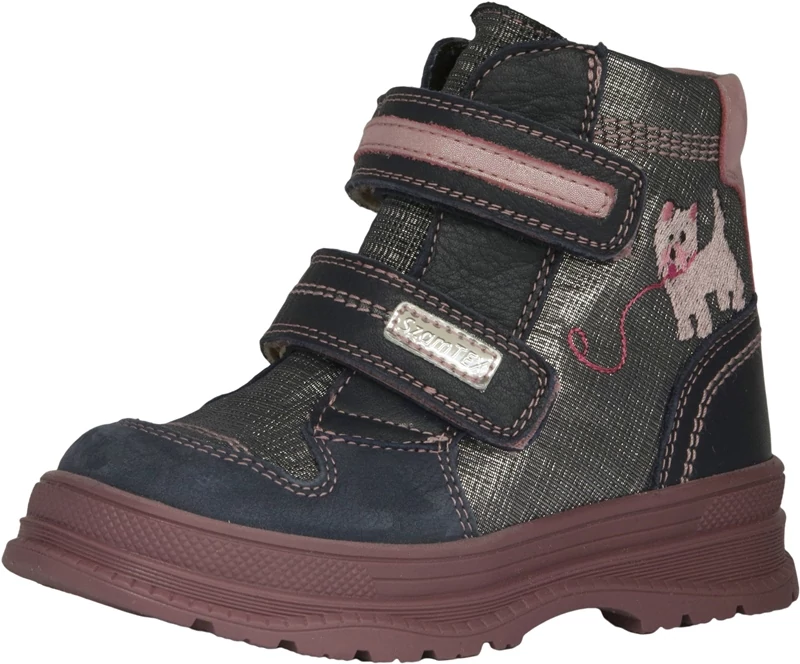 Szamos, kiskutyás lány téli cipő