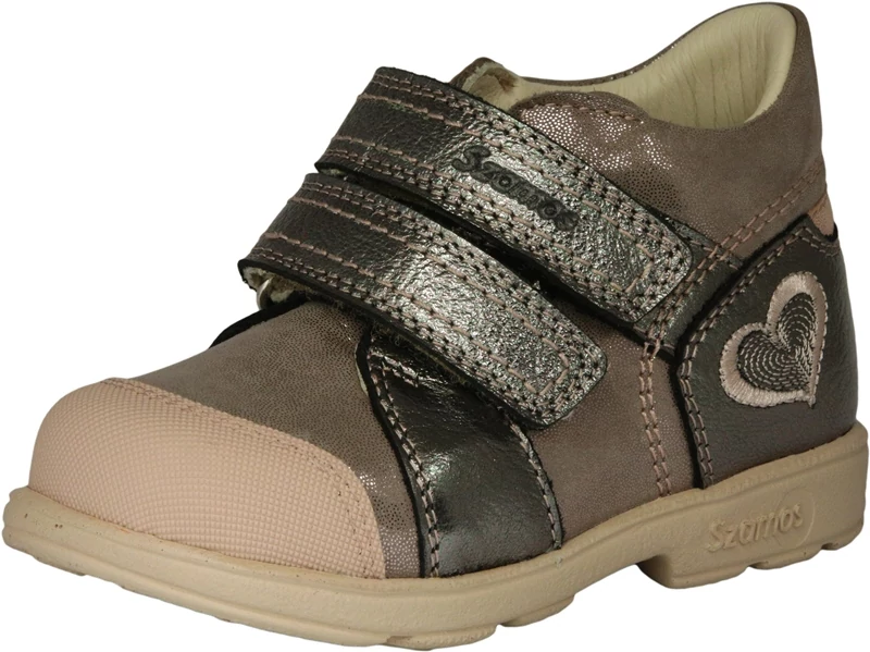 Szamos, supinált átmeneti lány cipő szívecske mintával