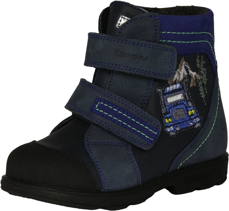 Szamos, supinált kamionos, fiú, téli cipő