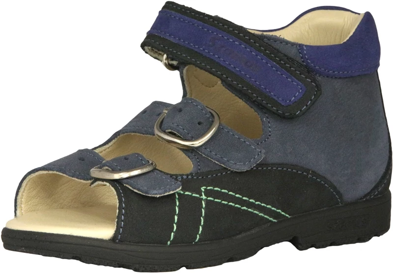 Szamos, supinált kék szandál fiúknak