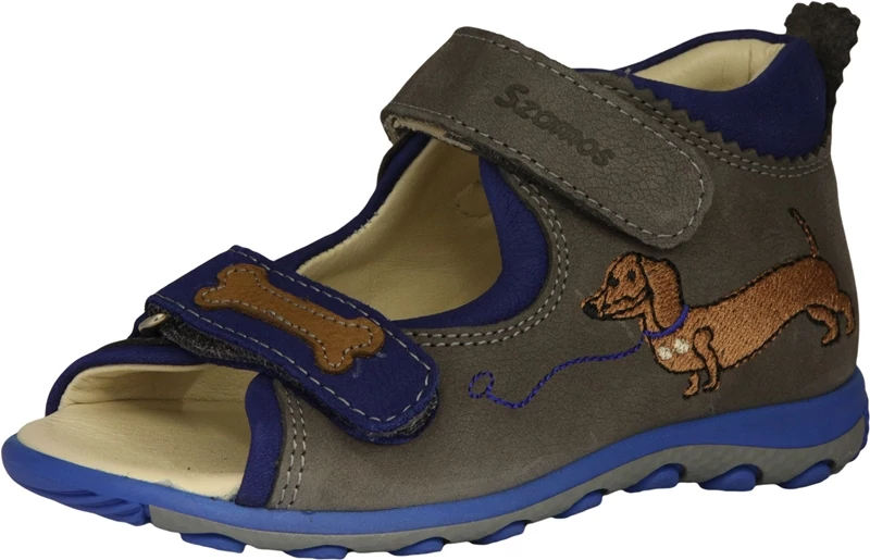 Szamos, kutyás fiú szandál