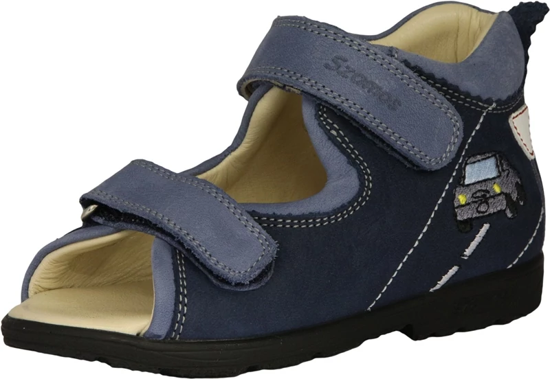 Szamos, supinált, autós fiú szandál