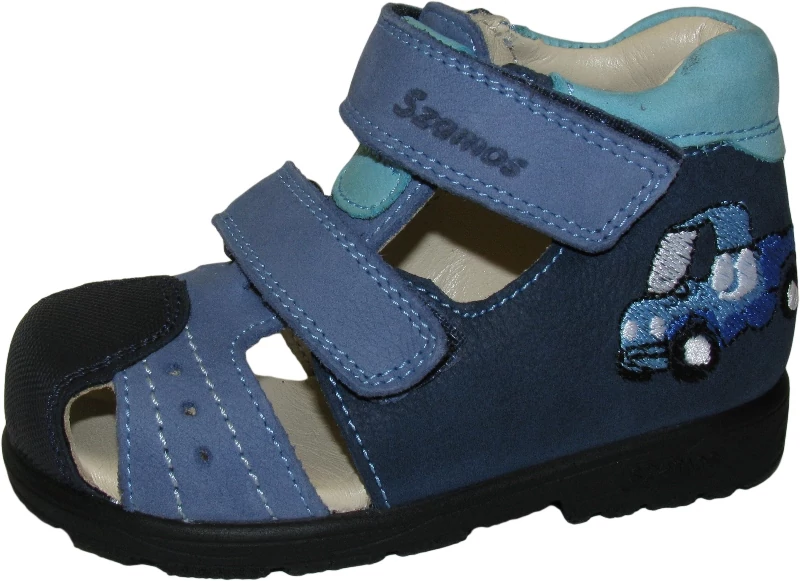 Szamos, supinált kisautós, fiú szandál 