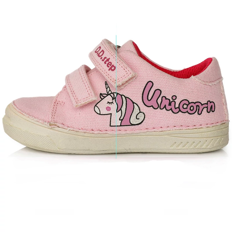 D.D.step, pink, unikornisos lány gyerekcipő