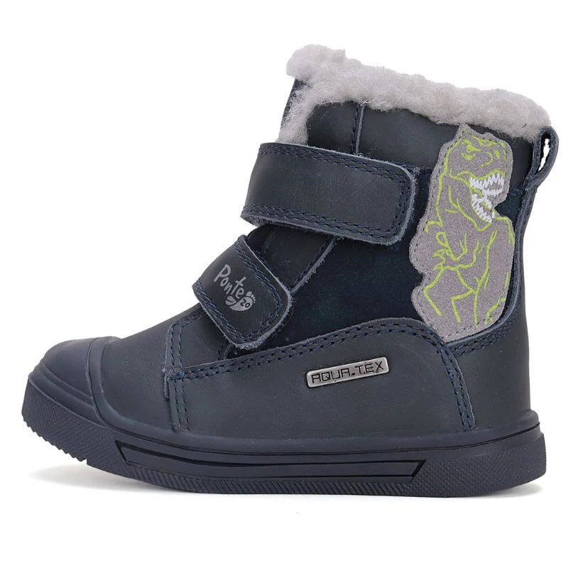 Ponte20, supinált, vízálló dínós téli fiú cipő