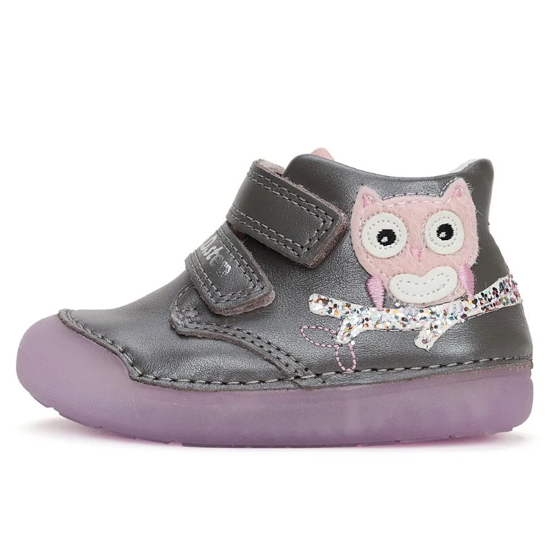 Bagoly mintás, fluoreszkáló D.D. Step lány cipő