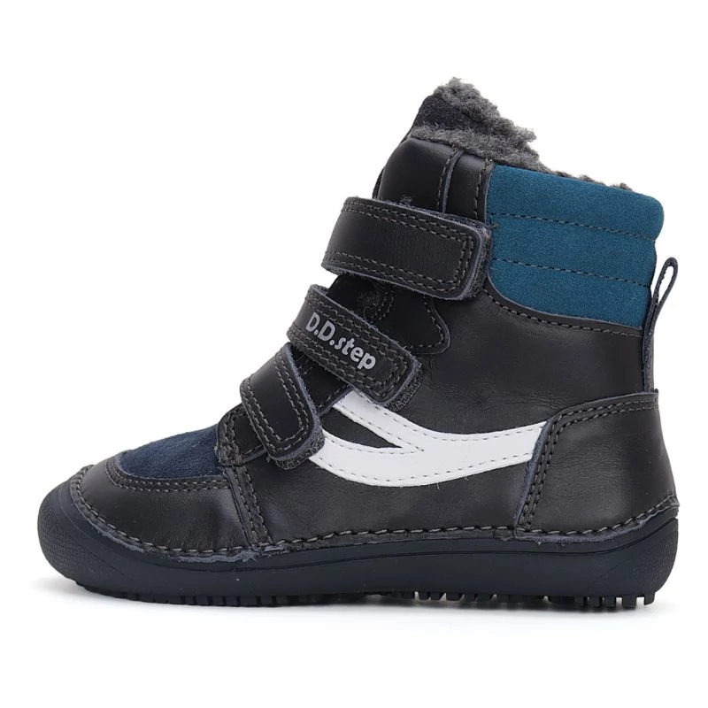 Sötétkék, D.D. Step téli fiú cipő