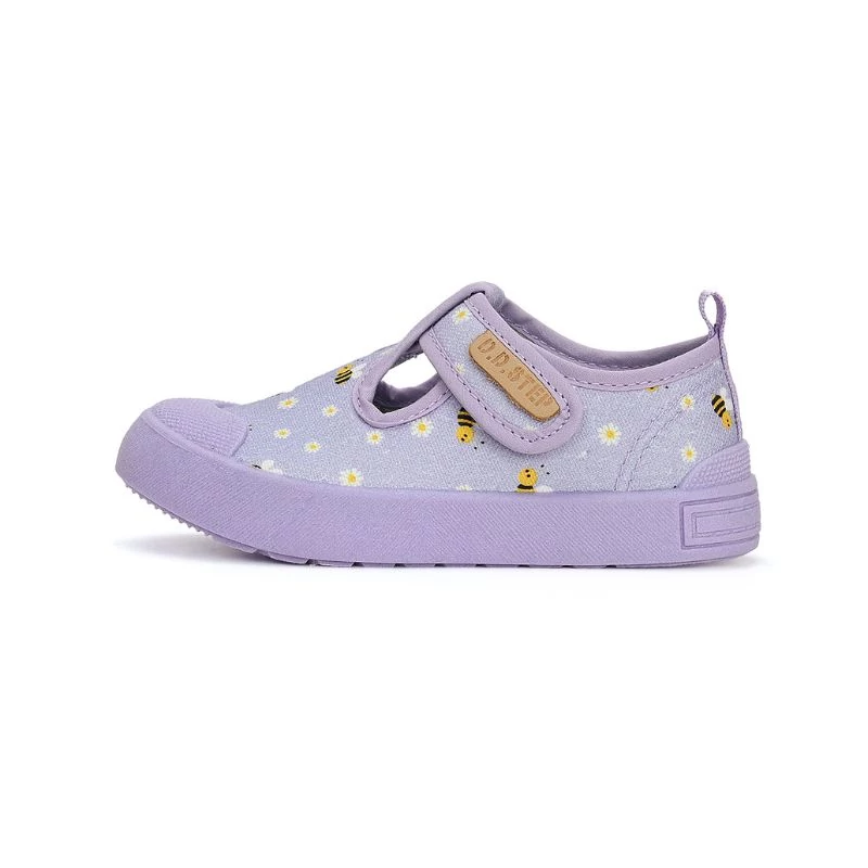 D.D. Step lila lány vászoncipő