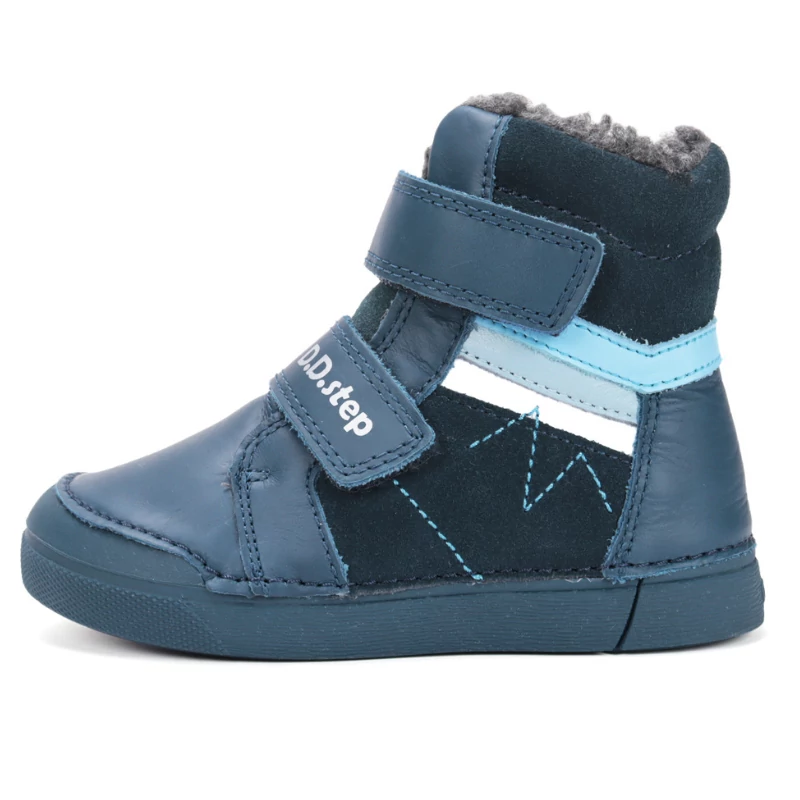 D.D. Step, kék téli fiú bakancs