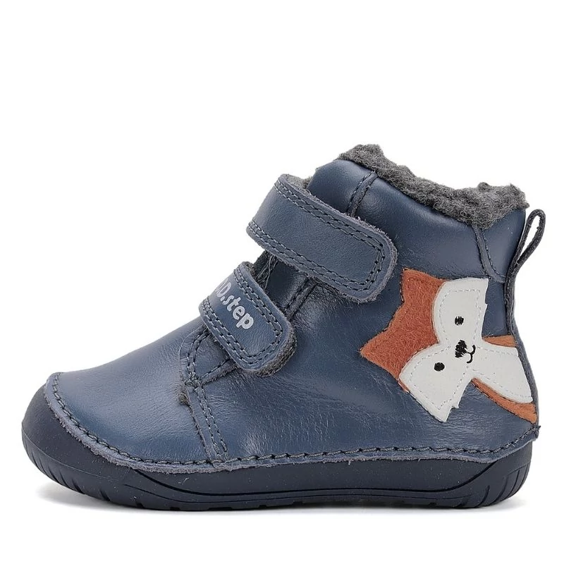 Rókás, D.D. Step barefoot fiú téli cipő