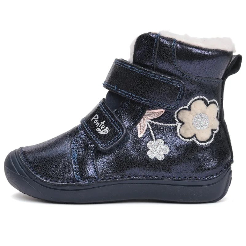 Sötétkék, Ponte20 supinált téli lány cipő