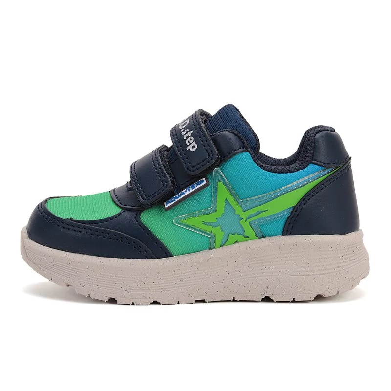 D.D.step,kék-zöld fiú sportcipő