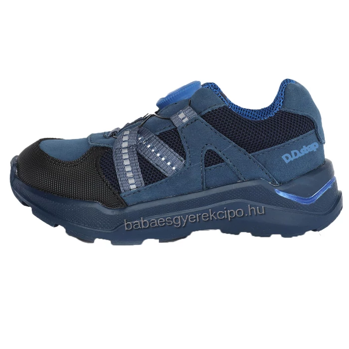 D.D.step, sportos vászoncipő fiúkank, tekerhető fűzővel
