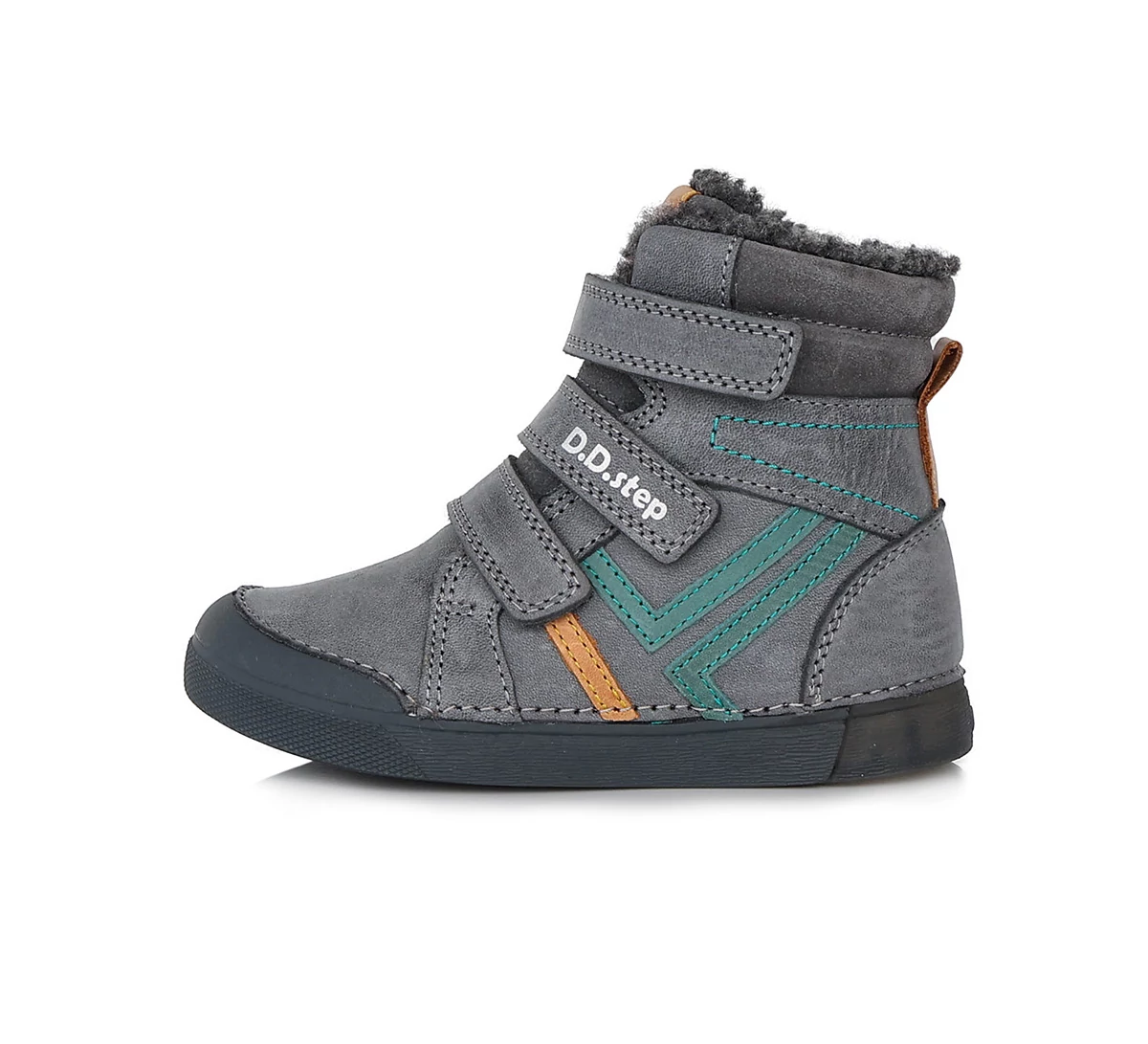 Három tépőzáras, d.d. step téli fiú bakancs