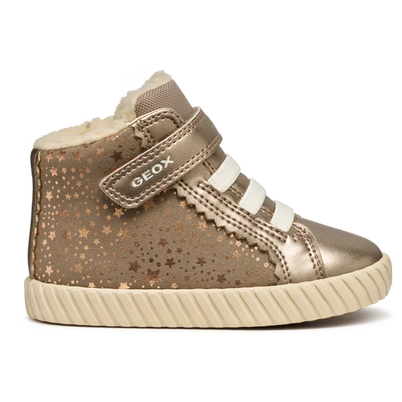 Geox, csillagos, bélelt lány téli cipő