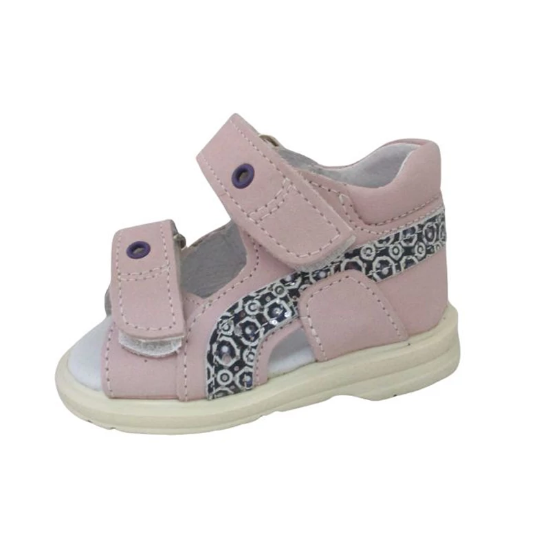 Maus,púderrózsaszín,supinált, lány szandál.