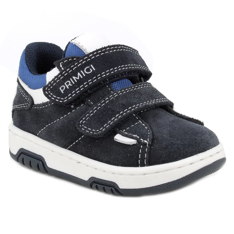 Sötétkék Primigi, fiú, bőr cipő