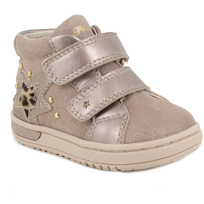 Primigi kislány bőr átmeneti cipő csillag mintával